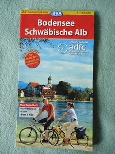 Karte - Landkarte -Bodensee-Schwäbische Alb -25 Radtourenkarte -ohne Begleitheft - Bild 1 von 2