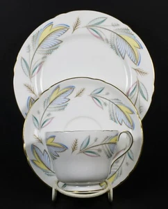 Hermoso Trío Vintage Shelley Fino Bone China Caprice 13782 - Imagen 1 de 4