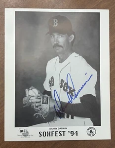 Signed Danny Darwin Photo 8x10 - Boston Red Sox - SoxFest '94 Autographed MLB - Picture 1 of 1