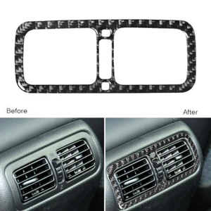 For Infiniti G37 Sedan 10-13 Carbon Fiber Rear Air Vent Outlet Panel Cover Trim - Picture 1 of 10
