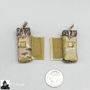 1:6 Easy & Simple CBRN Assault Team Multicam JPC Radio Pouch x2 for 12" Figures - Picture 1 of 9