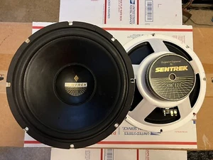 Sentrek SW121 Old School 12” Subwoofers 4/8ohm (Pair) Vintage - Picture 1 of 12