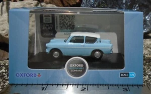 Oxford Diecast 1/76 Ford Anglia Light Blue/Ermine White "Harry Potter" 76105007 - Bild 1 von 5