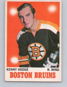 VINTAGE HOCKEY CARD OPC 1970 BOSTON BRUINS KEN HODGE  NO116 - Imagen 1 de 2