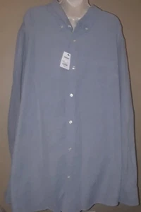 Top Sonoma azul lavado claro manga larga botón delantero para hombre talla XXL - Imagen 1 de 2