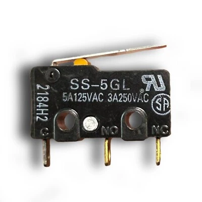 Omron Micro Limit Switch SS-5GL Lot of 10 - Image 1 of 2