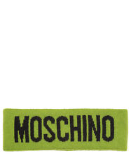 Moschino beanie women 65235M2355006 Green - Black wool cap hat beret