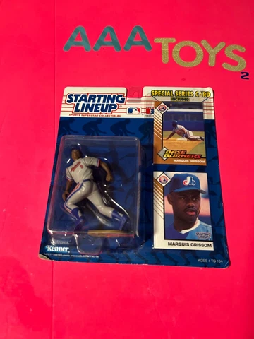 1993 STARTING LINEUP BASEBALL MARQUIS GRISSOM Cover