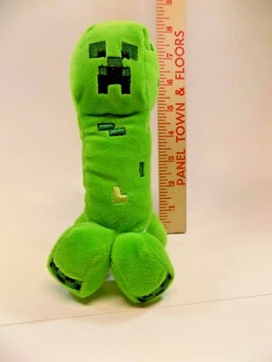VTG - Minecraft MOJANG 9" Green Creeper plush no Tush Tag - EUC - Image 1 of 2