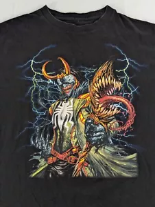 Camicia media Marvel Comics Maximum Venom venomizzata Loki cotone motore pazzo - Foto 1 di 6