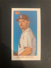2021 Topps 206 Wave 8 Carolina Brights Back #17 Liam Hendricks White Sox 10 Made