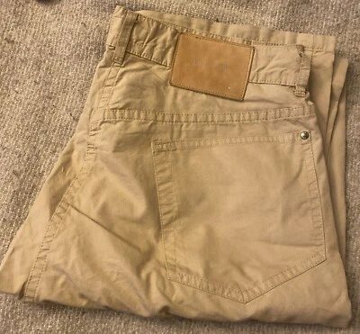 Pantalones de mezclilla Paul Smith para hombre talla 32 medidos (declarados incorrectamente en la etiqueta 34L) entrepierna 35” Foto 1 de 4