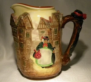 JARRA GAMP ROYAL DOULTON DICKENS SERIE MARTIN CHUZZLEWIT SAIREY - Imagen 1 de 6