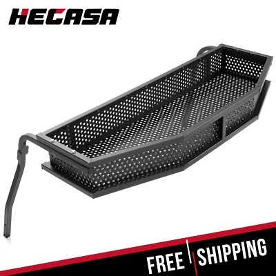 HECASA Black Front Clay Cargo Basket For Club Car Precedent Golf Cart 2004+ Foto 1 de 4