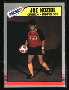 Joe Koziol 1990 Pacific Trading Cards #109 Soccer Card