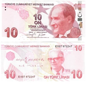 Turkey 10 Lira 2009 (2021) UNC "Kavcioglu/Sener" - Picture 1 of 1