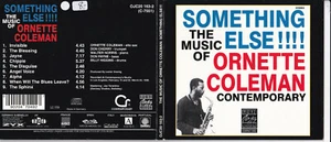 Ornette Coleman -Something Else!!!!- CD Original Jazz Classics near mint - Picture 1 of 1