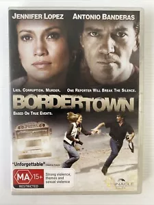 Bordertown (DVD, 2006) Jennifer Lopez , Antonio Banderas - VGC Region 4 - Picture 1 of 4