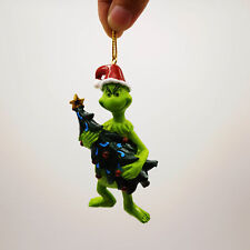 3D Xmas Grinch Embrace Tree Decor Ornaments PVC Figure Christmas Gift Pendant US