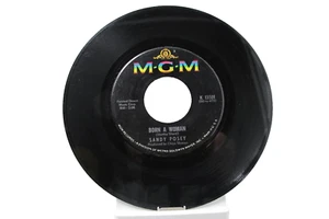 45 RECORD - SANDY POSEY - BORN A WOMAN - Picture 1 of 1