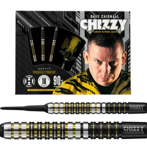 Harrows Dave Chisnall Darts Set 18g 20g 22g grams Soft Tip Tungsten Chizzy - Picture 1 of 6
