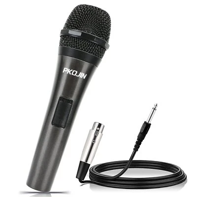 Dynamic Karaoke Microphone for Singing Vocal Wired Microphone for Karaoke Han... - Image 1 of 4
