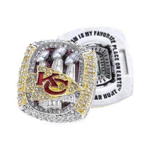 Newest 2023 Ring For Kansas City Chiefs Fans with Open Top in Stock Size 8-14 Cover