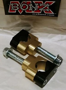BAR MOUNTS YAMAHA YZ450F 2014-2020 YZ450FX HANDLEBAR CLAMPS 1-1/8" 28mm FAT BAR - Picture 1 of 1