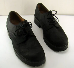 Zapatos Oxford Brassie by Bass de cuero negro con cordones para mujer 6,5 M nuevos sin caja - Imagen 1 de 7