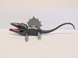 Lego Mosasaurus Dinosaur Figure 6721 In Black & Gray, Dino Figure Only - Picture 1 of 7