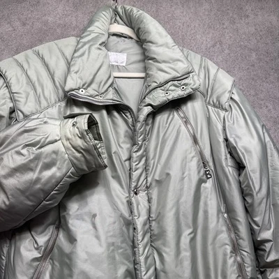 Chaqueta de esquí Bogner vintage para mujer mediana verde acolchada años 90 Alpinecore hecha en EE. UU. Foto 1 de 4