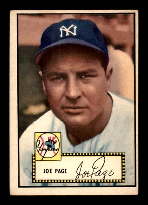 1952 TOPPS #48 JOSEPH PAGE ~ LOWER GRADE ~ GFCC - Image 1 of 3