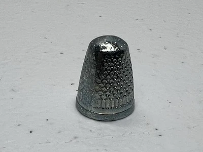 Monopoly Token Thimble Piece Silver Metal Game Part Replacement Classic - Image 1 of 4
