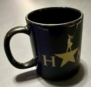Taza de recuerdo musical Hamilton Broadway - Artículos creativos - Logo negro y dorado - Imagen 1 de 5