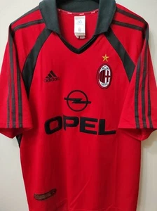 AC MILAN 2001-2002 Opel camiseta shirt trikot maillot maglia - Bild 1 von 9