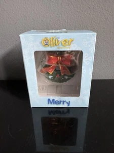 NEW Oliver the Ornament "Merry" Christmas Collection SEALED NIB - Picture 1 of 5