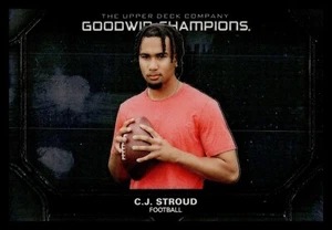2024 UD Goodwin Champions Platinum 94 C.J. Stroud - Fútbol - Imagen 1 de 2