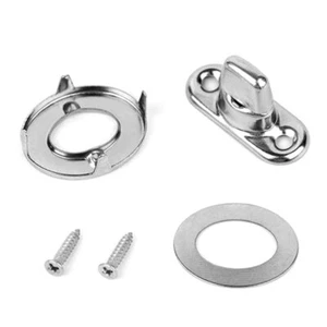 20Pieces Set of Stainless Steel Twist Lock Fasteners for Craft Projects - Picture 1 of 8
