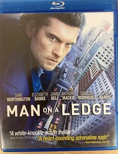 MAN ON A LEDGE (2012) - BLURAY Sam Worthington AS NEW! *Region A* - Picture 1 of 2