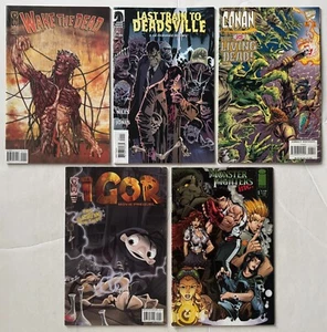 Wake the Dead, Conan vs Living Dead, IGOR, Monster Fighters Inc. Horror Comics - Picture 1 of 4