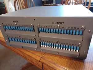 Fiber Optic Terminal Box 64 core - LC Patch Panel w/OXC Optical Cross Connect - Picture 1 of 11