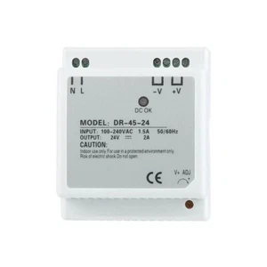 1 PIEZA Pantalla Transformador de Voltaje de Fuente de Alimentación LED DIN 45W - Imagen 1 de 14