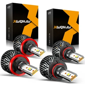 For Lexus GX470 2003-2009 - Combo LED Headlight High & Low Beams Bulbs Qty4 - Picture 1 of 8