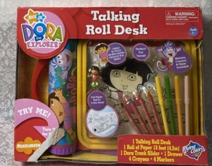 Dora the Explorer Talking Roll Desk. New In Box - Picture 1 of 7