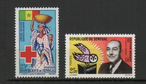 Senegal 1963 Gaston Berger & Rotes Kreuz 2 Marken postfrisch /TR8384 - Bild 1 von 1