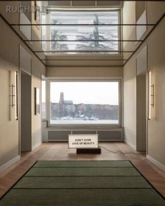 New Hand Tufted NK PLUSH GREEN Carpet Luxurious Woolen Area Rug For Livingroom - Picture 1 of 6