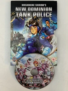 New Dominion Tank Police (1993) DVD Manga. Cert 12. Rare. Clean Disc. Free Post. - Picture 1 of 11