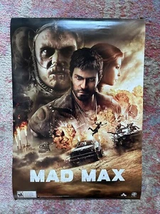 Mad Max PS3 Xbox 360 PC Game Poster GameStop Exclusive 15" x 22" NEW - Picture 1 of 2