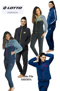 LOTTO Completo Tuta donna giorno e notte invernale in caldo PILE SHERPA - Imagen 1 de 11