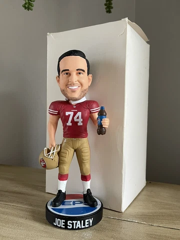 JOE STALEY San Francisco 49ers PEPSI / NFL Giveaway Bobblehead NIB! Cover